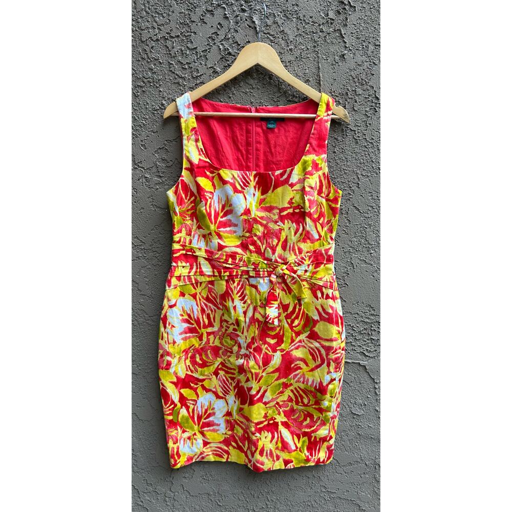 Lauren Ralph Lauren Floral Dress Bright Summer Size 14 (L)